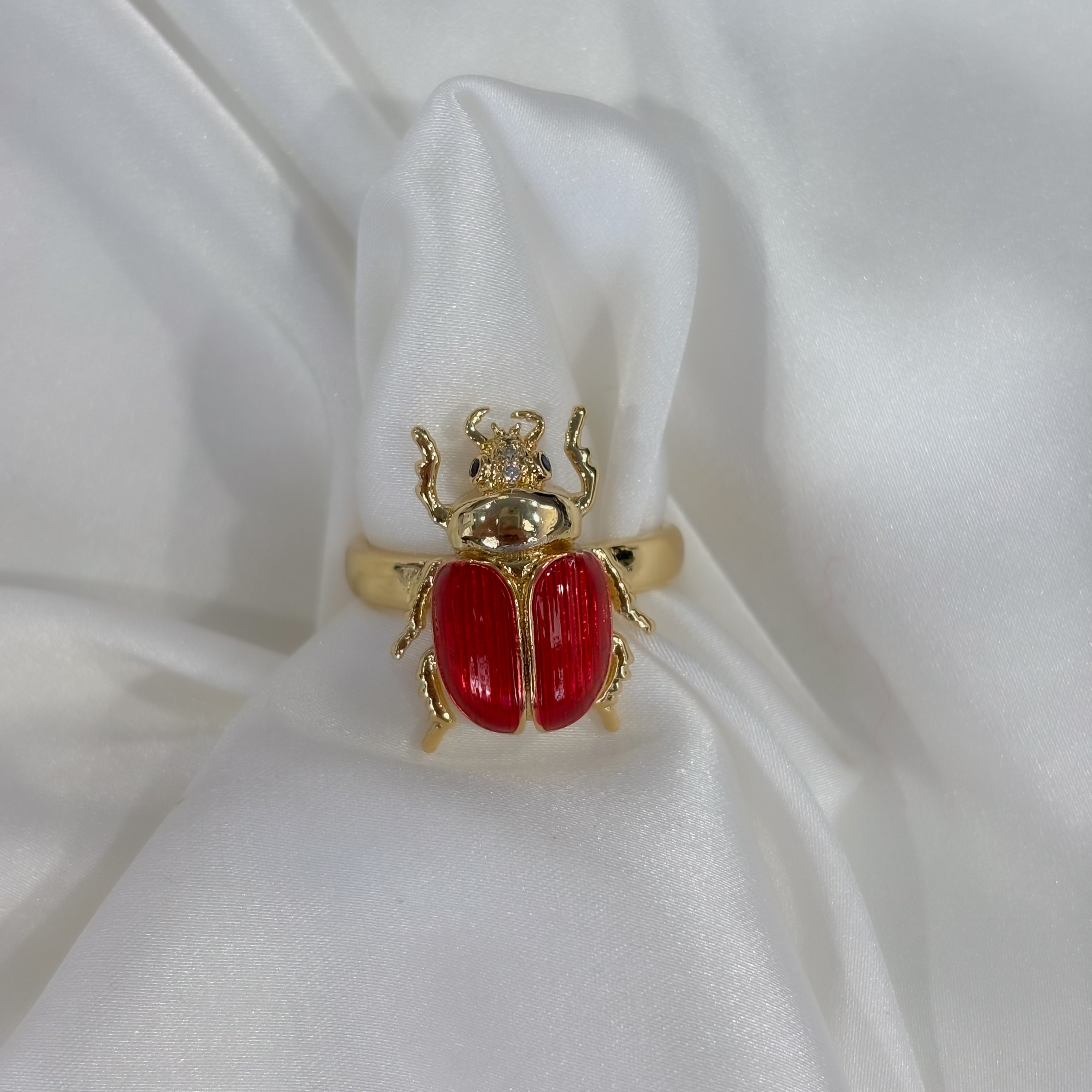 Anillo escarabajo