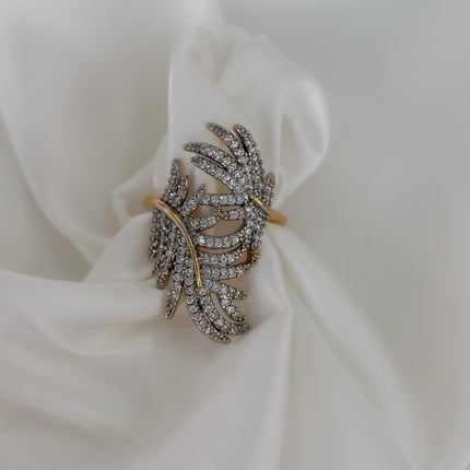 Anillo hojas