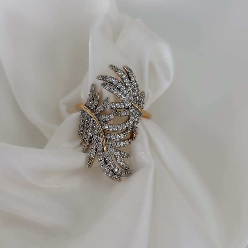 Anillo hojas