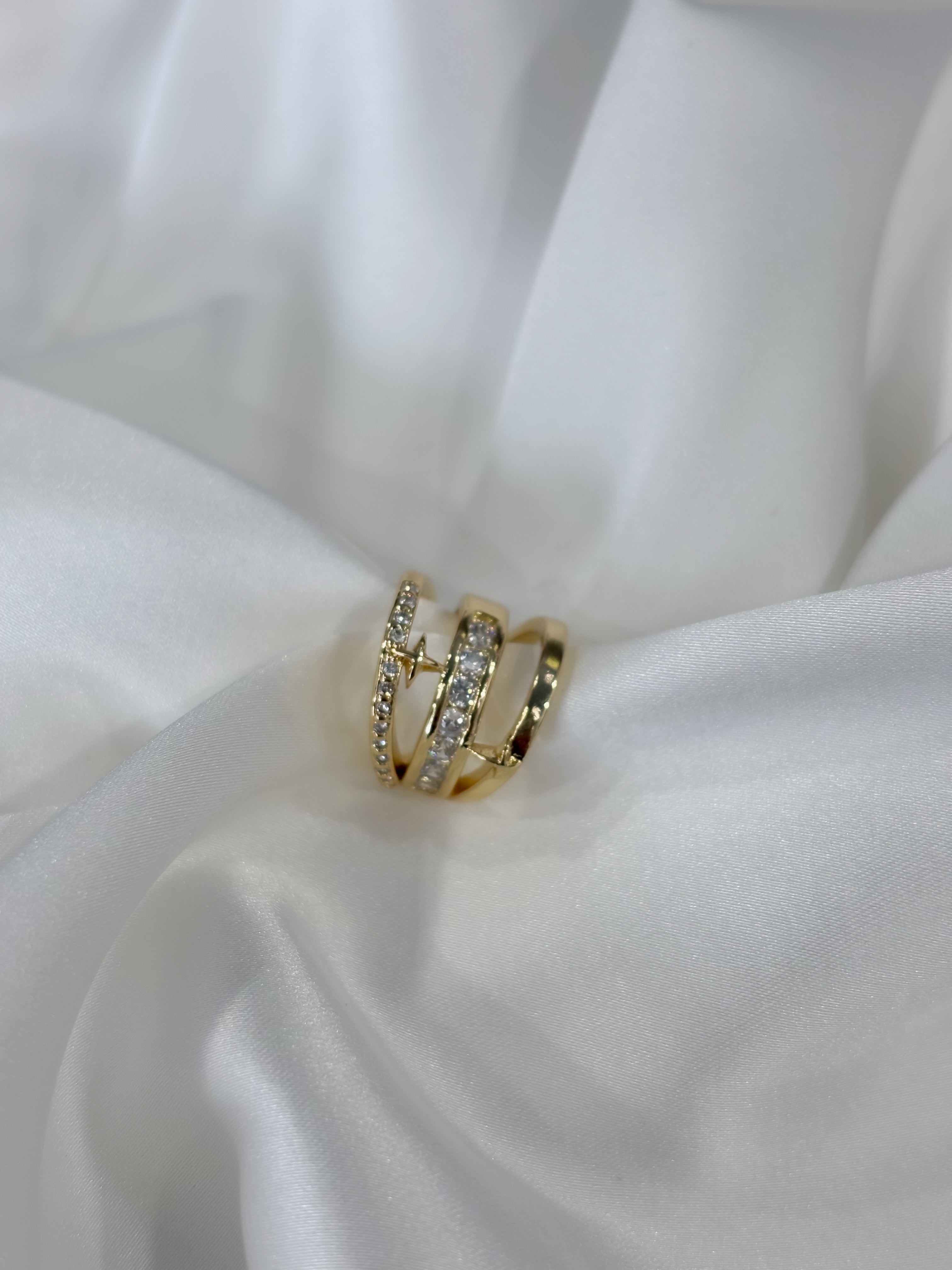 Ear cuff Triple Estela