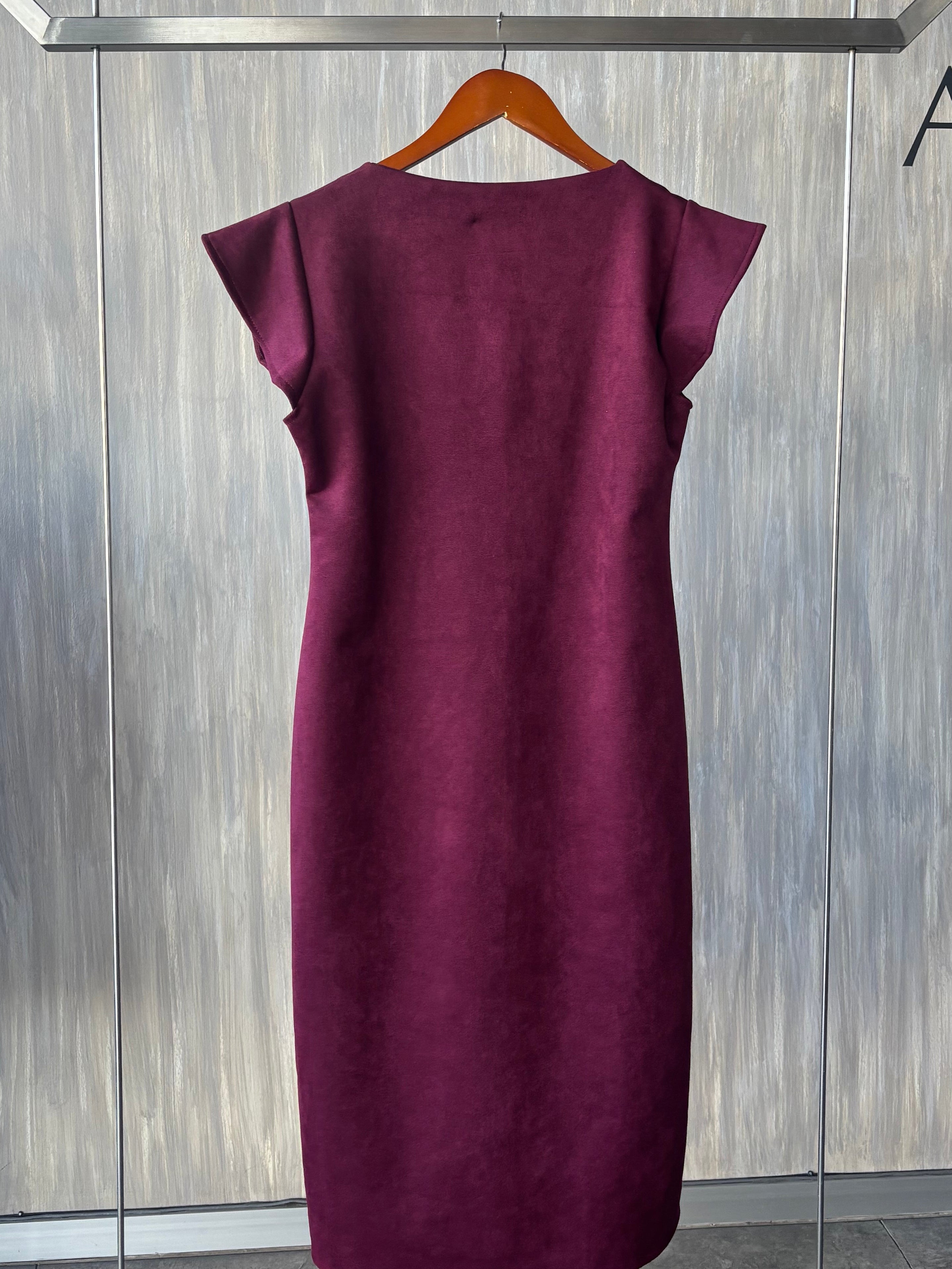 Vestido ante con olan