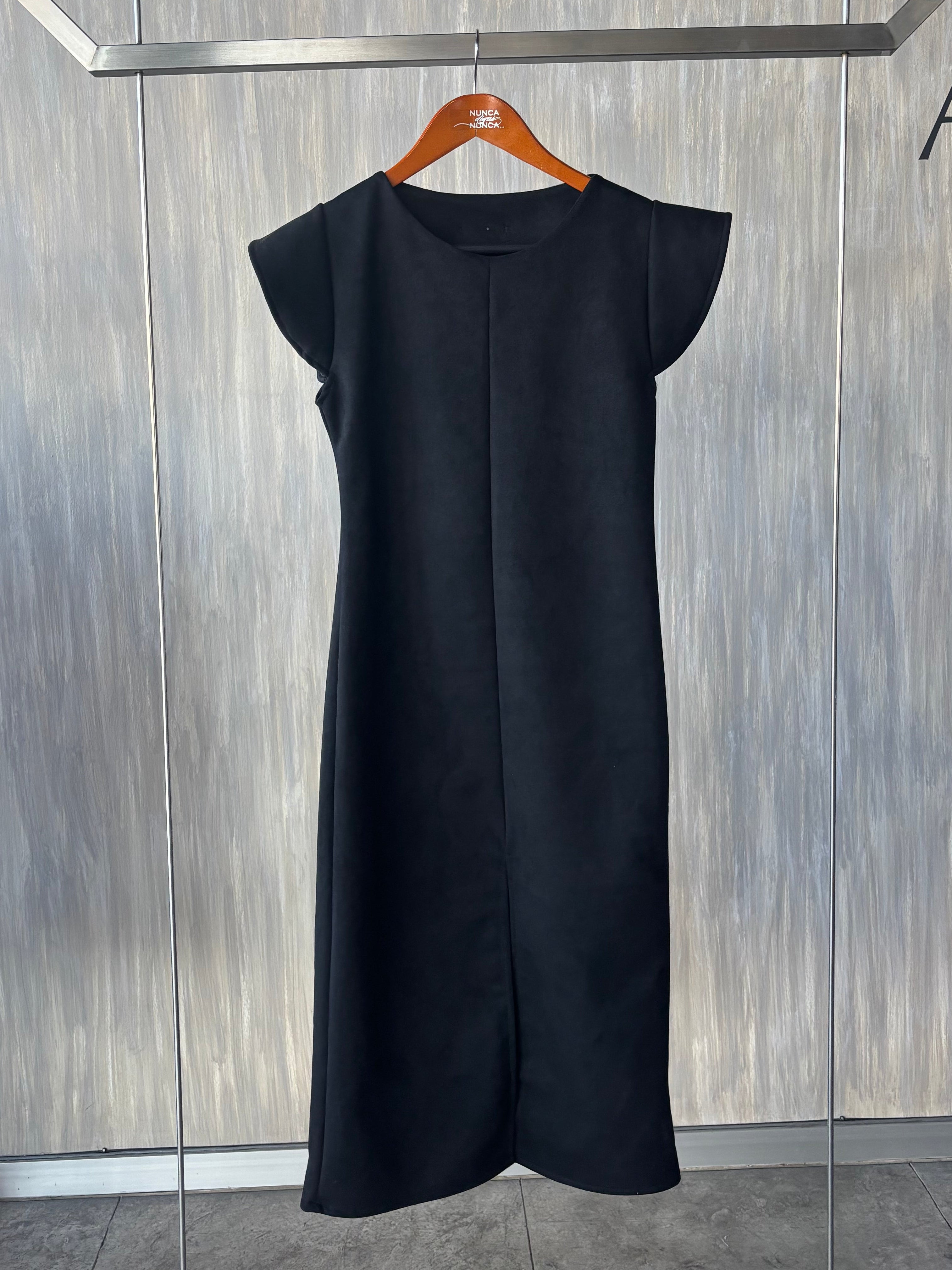 Vestido ante con olan