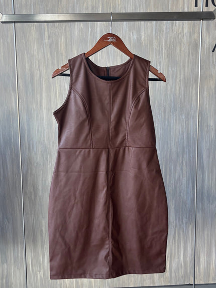 Vestido vinipiel