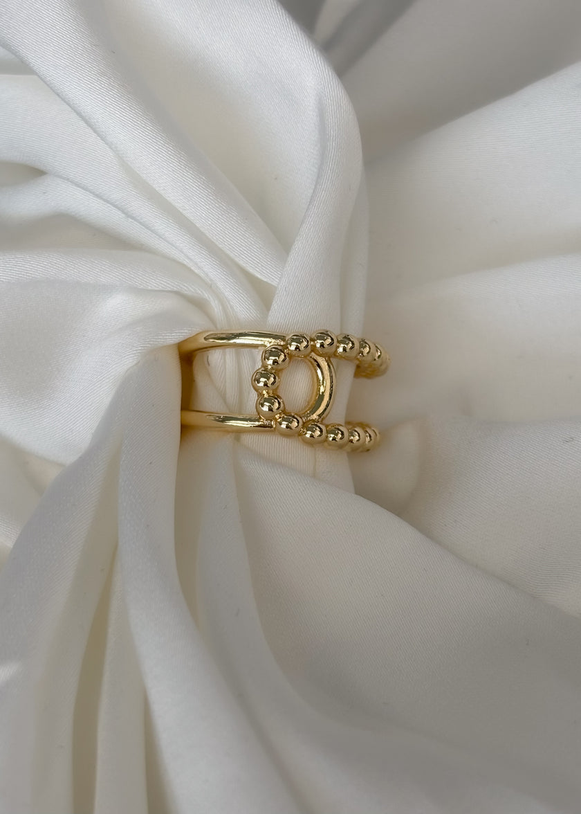 Anillo mitad bolitas