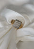 Anillo con cuadrado de brillos