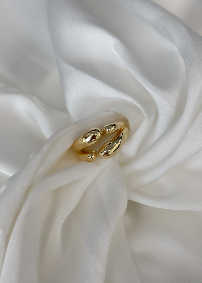 Anillo gotas dobles