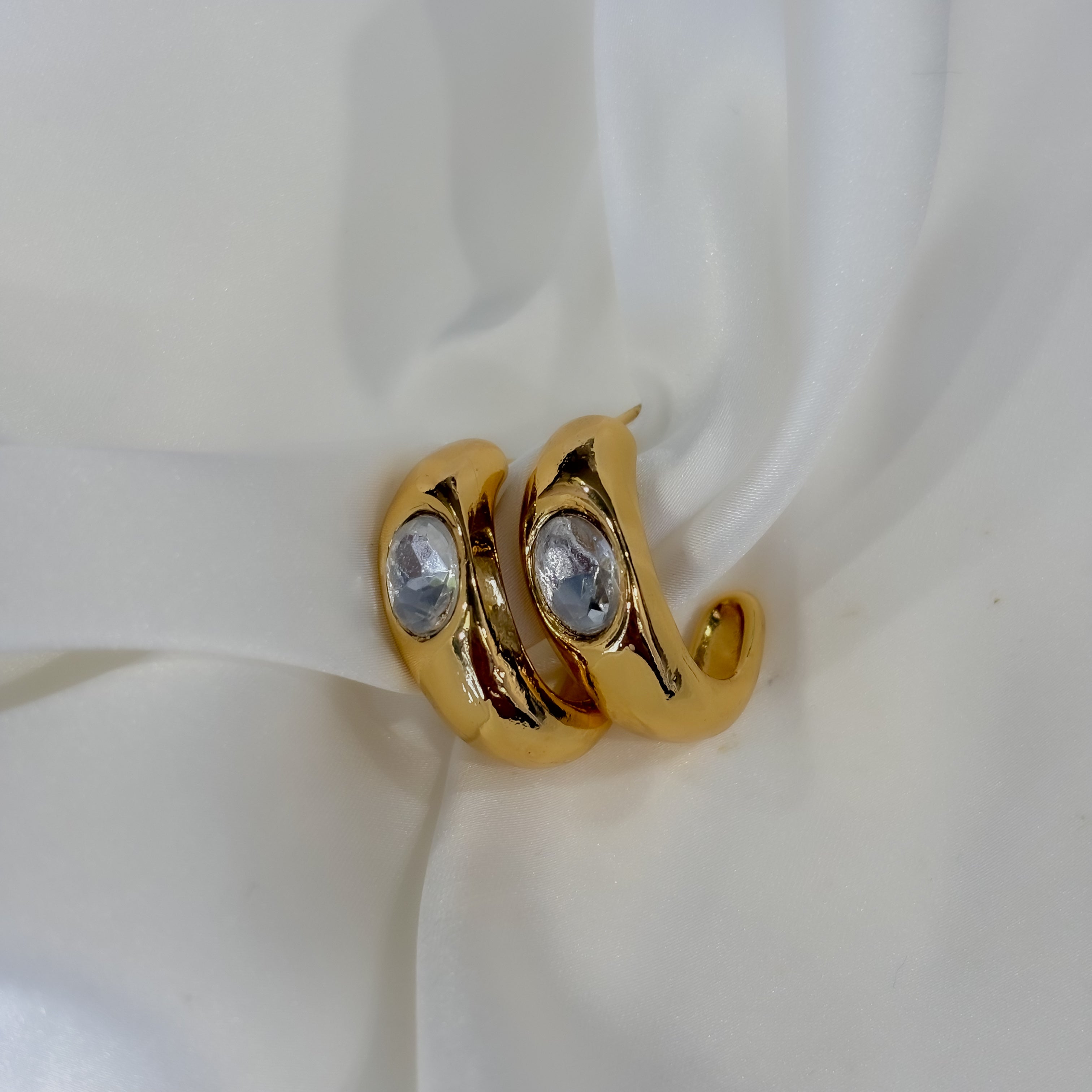 Aretes con brillo