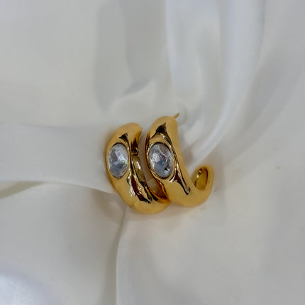 Aretes con brillo