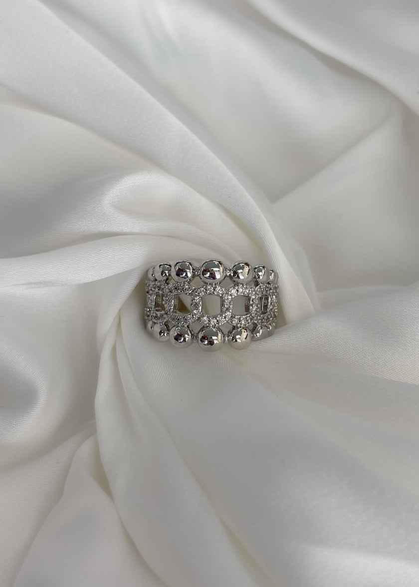 Anillo Cadena en medio