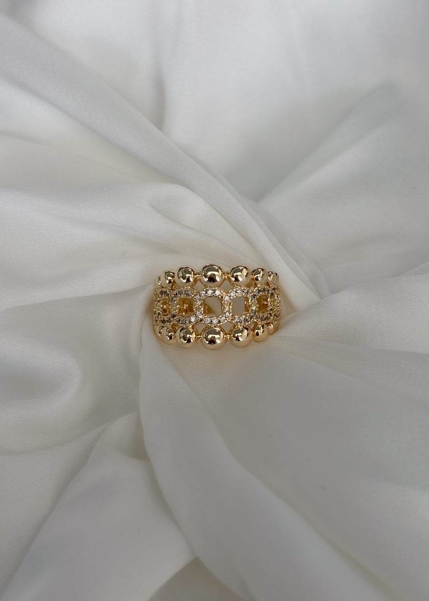 Anillo Cadena en medio