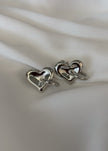 Arete corazón con circulito