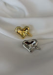 Arete corazón con circulito