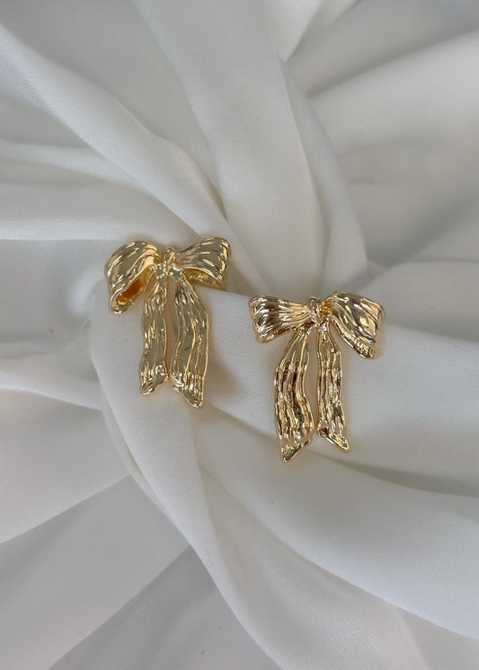 Aretes moño