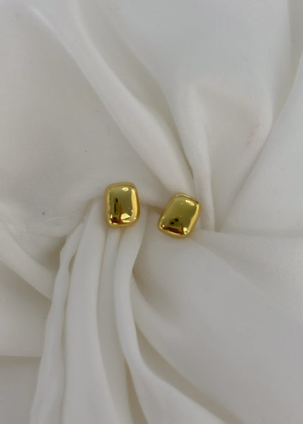 Aretes mini rectángulo