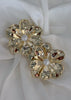 Aretes grandes flor