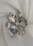 Aretes flor con brillo