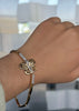 Pulsera mariposa con brillos