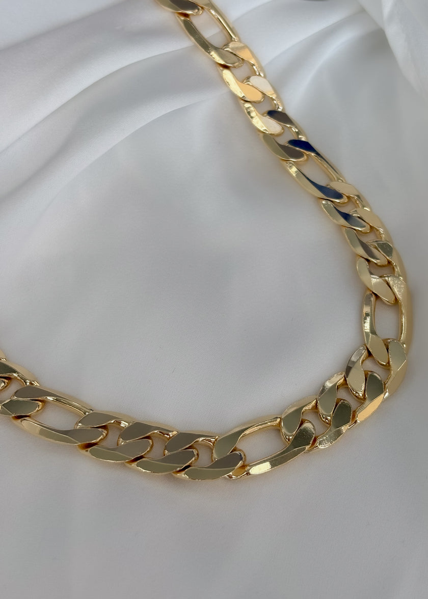 Cadena chunky dorada