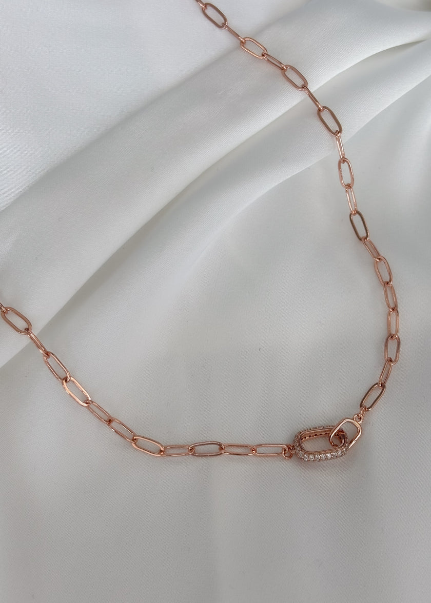 Gargantilla rose gold