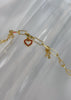 Pulsera avión corazón llave