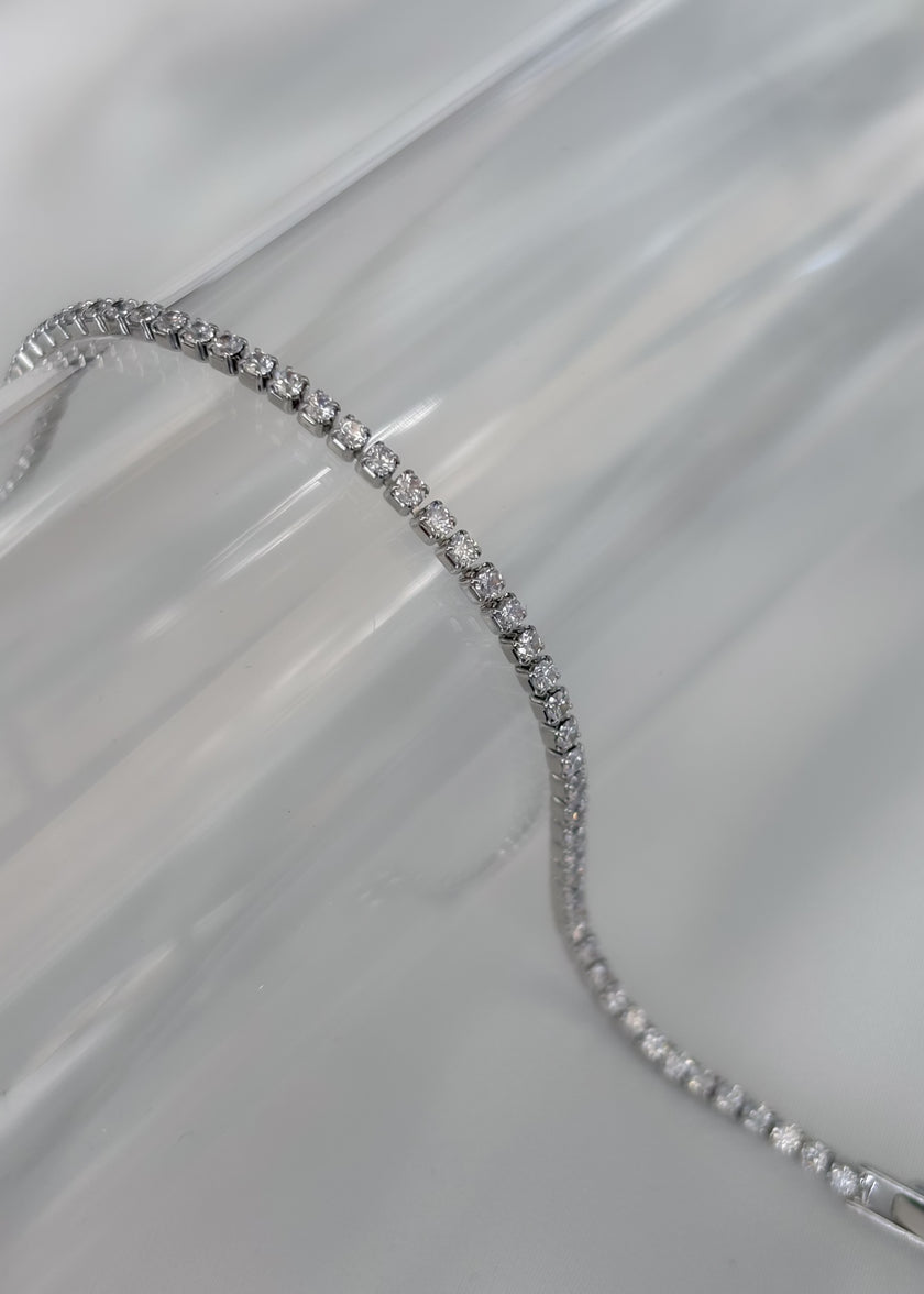 Pulsera con mini zirconias