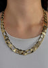 Cadena chunky dorada