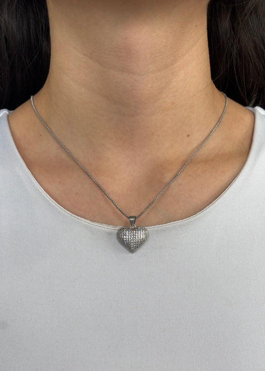 Collar con corazón