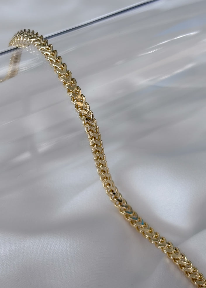 Pulsera víbora dorada