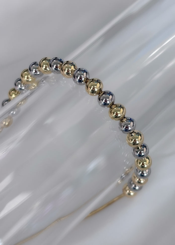 Pulsera balines 6mm combinada