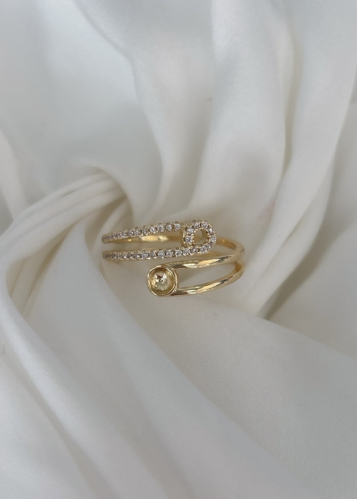 Anillo enlazado doble