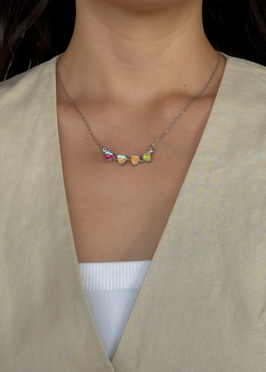 Collar trébol colores