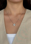 Inicial plata con brillo