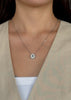 Inicial plata con brillo