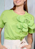 Playera con suculenta