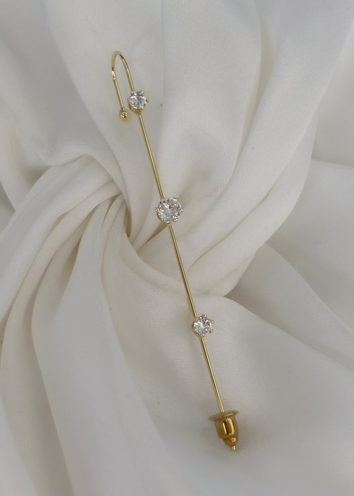 Pin Ear cuff 3 brillos
