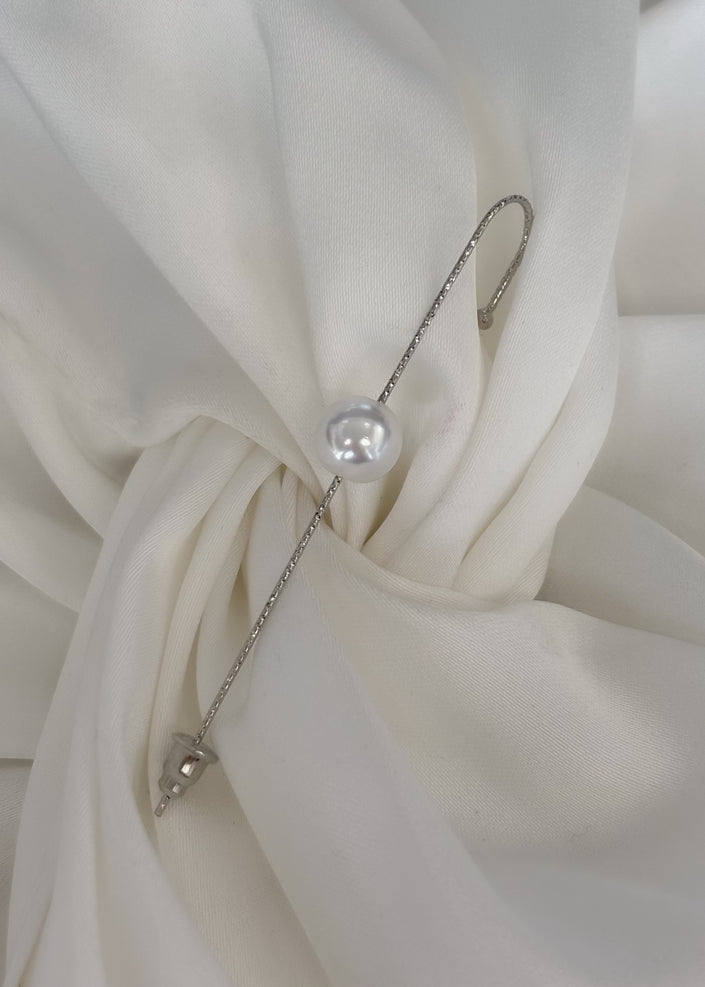 Pin Ear cuff con Perla