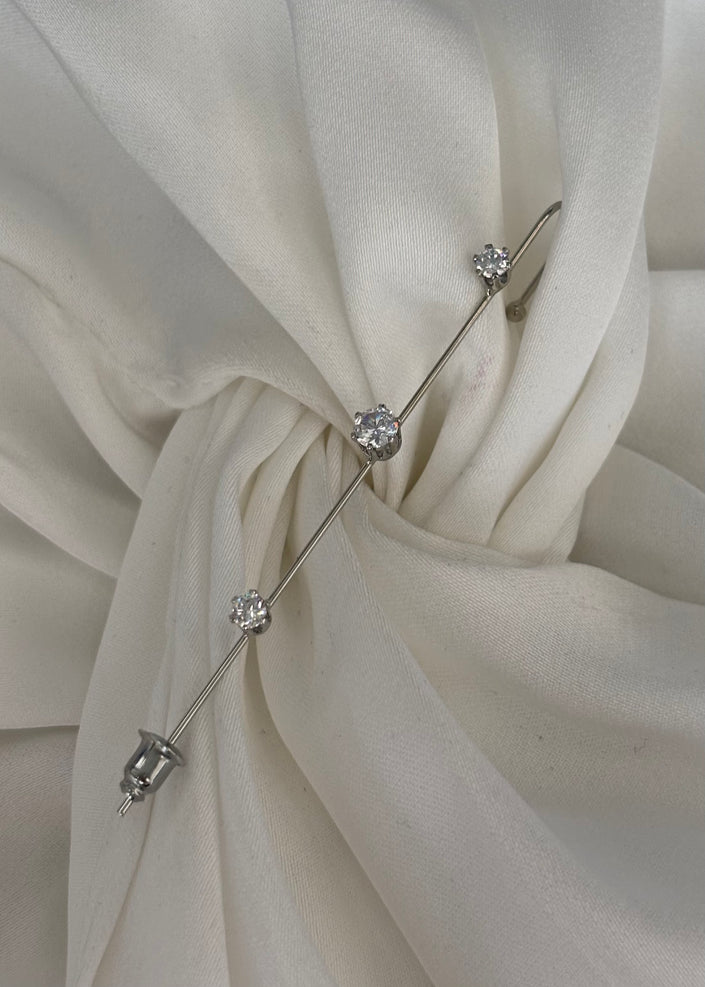 Pin Ear cuff 3 brillos