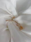 Pin Ear cuff curveado lineas delgadas con brillos