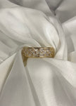 Anillo chunky zirconias encapsuladas