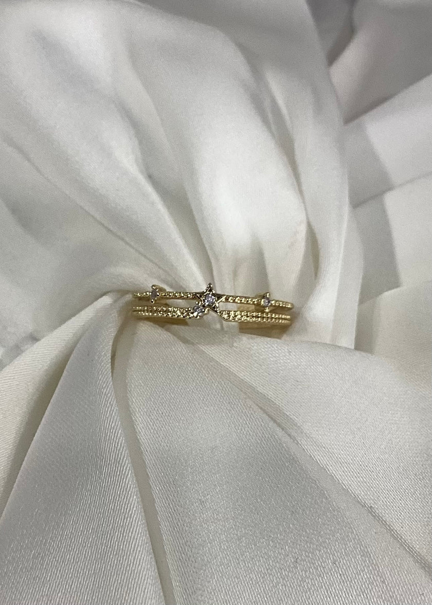 Anillo mini estrellas