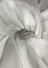 Anillo con esfera de zirconias