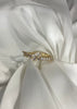 Anillo mariposa con zirconias