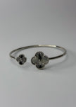 brazalete trebol liso