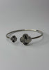 brazalete trebol liso