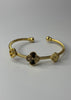 brazalete trebol textura