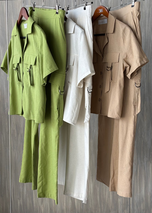 Set camisa y pantalón cargo