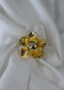 anillo flor grande