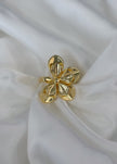 Anillo mariposa flor