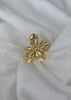 Anillo mariposa flor