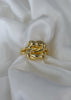 Anillo cuadro nudo